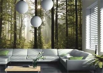 Wald Fototapete Natur Wandtapete B Ume Wohnungsdekoration
