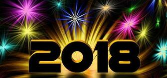 Colourful New Year Wallpaper Fond D Cran HD