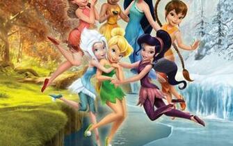 Girls Tinkerbell Illustration Wallpaper Image
