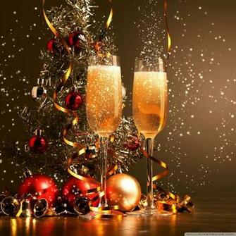 Merry Christmas And Happy New Year 4k HD Desktop Wallpaper