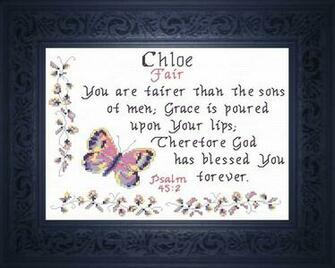 Name Blessings Chloe Personalized Names With Meanings And Bible