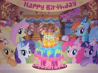 Ii Anniversary Mlp Fim BirtHDay Party Wallpaper By Baraniruchu On