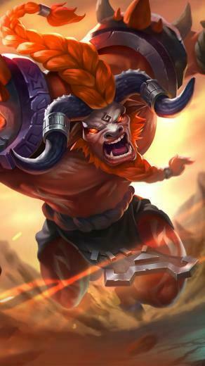 Minotour Mobile Legends 4k Wallpaper