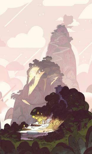 Wallpaper Rebecca Sugar Steven Universe iPhone Crystal Gems