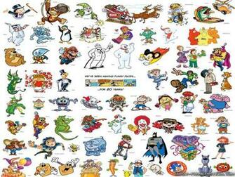 Retro Cartoon Characters Wallpaper Pixel Popular HD