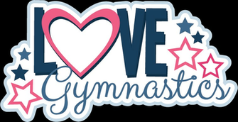 Cool Gymnastics Background Love Svg Scrapbook