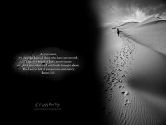 James The Lord Is Full Of Compassion And Mercy Wallpaper