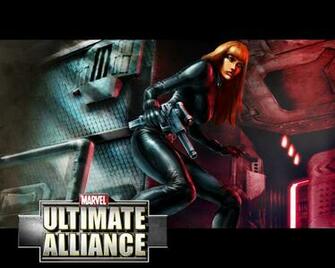 Black Widow Marvel Ultimate Alliance Wallpaper