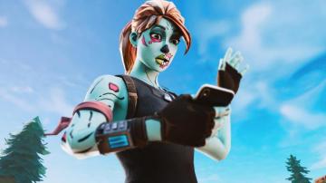 Custom Fortnite Ghoul Trooper Wallpaper On