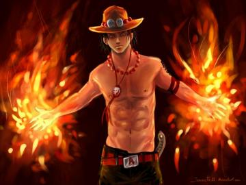 Portgas D Ace By Jeannette11