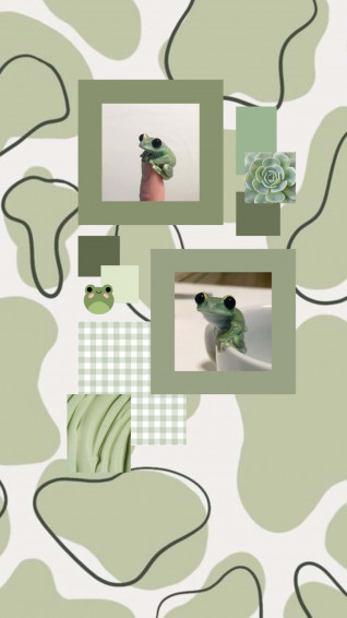 Cute Sage Green Wallpaper