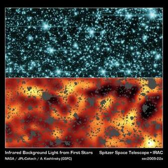 File Infrared Background Light From First Stars Jpg Wikimedia