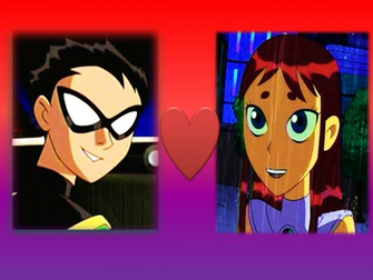 Starfire And Robin