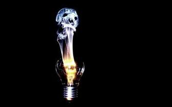 Light Smoke Skull Wallpaper