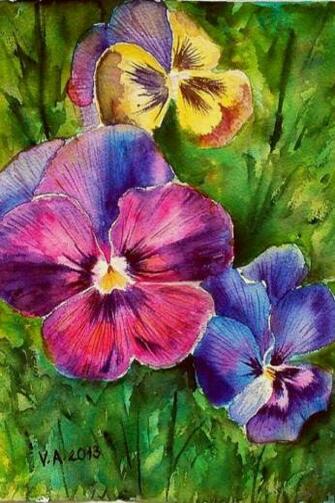 iPhone Wallpaper Watercolor Itoges