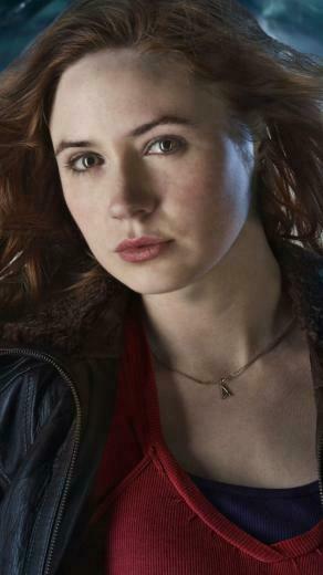 Karen Gillan As Amy Pond Wallpaper iPhone