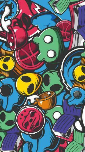 Cool Graffiti Wallpaper For iPhone Brawls Stars En