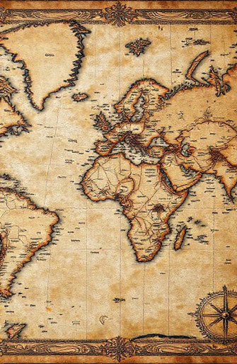 Vintage Map Wallpaper