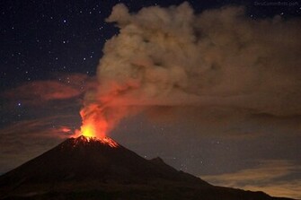 Amazing Volcano Wallpaper