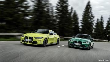 Bmw M3 Sedan And M4 Coupe HD Wallpaper