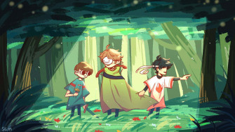 Forest Adventure Dream Smp Computer Background Wallpaper