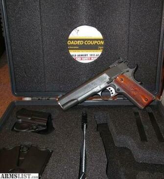 Armslist Springfield Armory 1911a1 Range Officer
