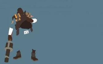 Tf2 Blu Demoman Minimalist Wallpaper By Bohitargep