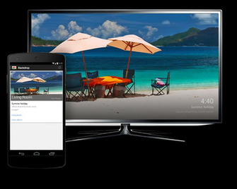 Chromecast Android Update Backdrop