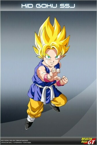 Ball Gt Kid Goku Ssj Wallpaper High Quality