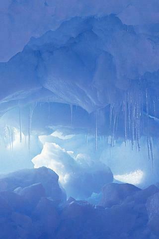 Ice Blue iPhone Wallpaper Idesign