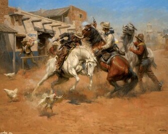 Wild West Shootout Wallpaper