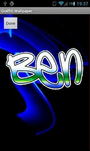 Bigger Graffiti Tag Wallpaper Maker For Android Screenshot
