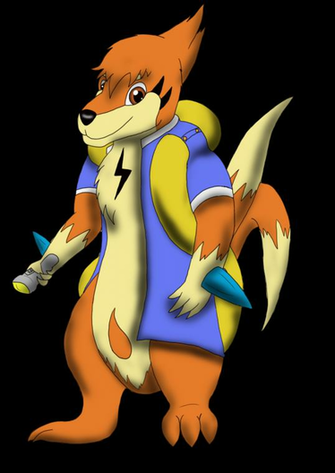 Blazebolt Dolphin The Sub Floatzel By Threehorn