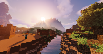 Minecraft Landscape Wallpaper