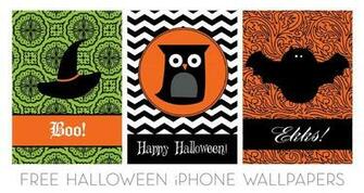 So Cute Halloween iPhone Wallpaper