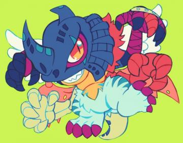 Kimeramon Digimon Tamers Wallpaper Digital