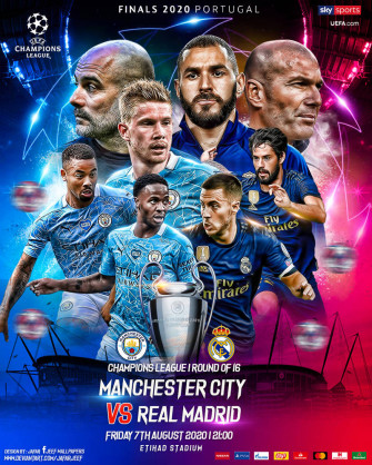 Manchester City Real Madrid By Jafarjeef