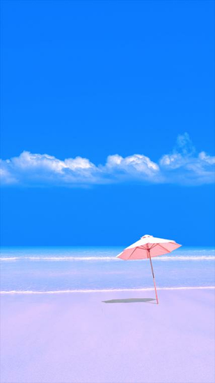 Wallpaper Phone Beach Umbrella Samsung