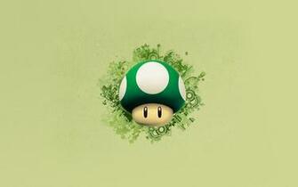 Mario Mushroom Wallpaper