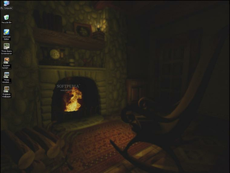 Animated Fire Desktop Wallpaper