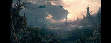 Dual Monitor Fantasy Wallpaper HD Background