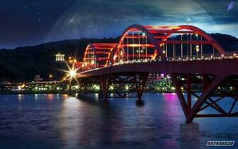 Taiwan Wallpaper Bridge