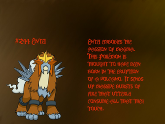 Entei Wallpaper