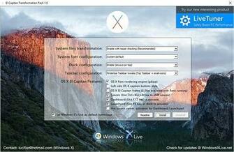 El Capitan Transformation Pack V2 Final