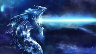 Wallpaper Dragon Mouth Night Light Laptop