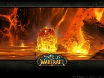 World Of Warcraft Molten Core Wallpaper Widescreen