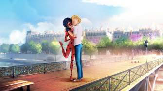 Miraculous Ladybug Romantic Fan Art Wallpaper