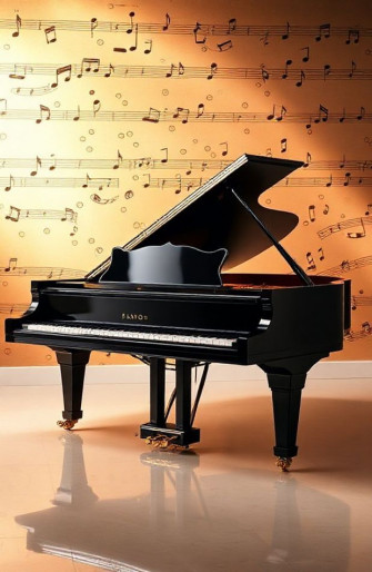 Grand Piano Wallpaper