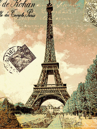 Apple iPad Mini Decal Skin Vintage Paris