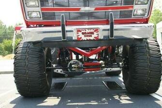 Jacked Up Chevy Silverado